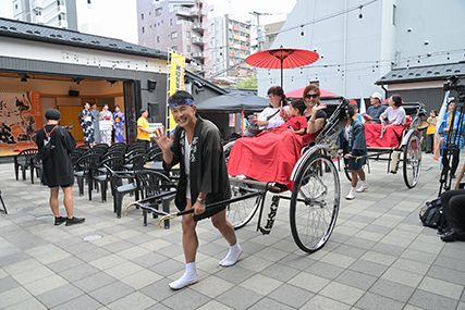 人力車乗車体験～歴史の面影を探す街めぐり～のイメージ