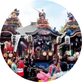 拝島日吉神社祭礼囃子～3つの町内によるお囃子競演～